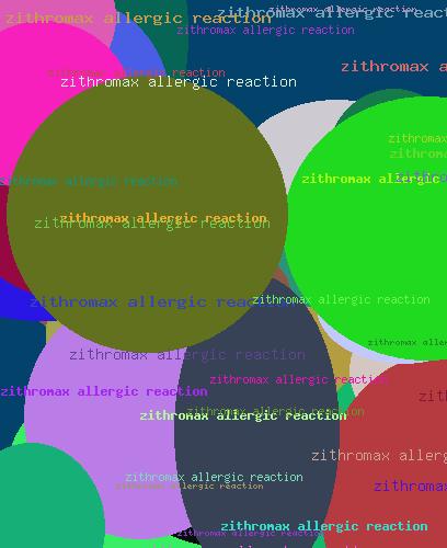 ZITHROMAX ALLERGIC REACTION